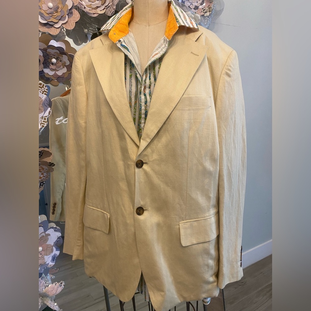 Cubavera -Men’s New Linen Jacket Beige